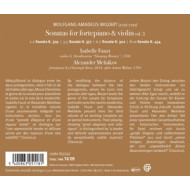 MOZART SONATAS FOR FORTEPIANO & VIOLIN