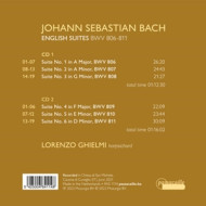 BACH: ENGLISH SUITES BWV 806-811