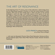 ART OF RESONANCE: ARCHLUTE & THEORBO MUSIC OF THE ITALIAN SEICENTO