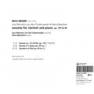 SONATAS FOR CLARINET & PIANO