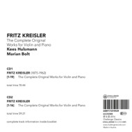 COMPLETE ORIGINAL WORKS FOR VIOLIN & PIANO