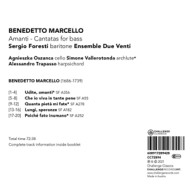 AMANTI - CANTATAS FOR BASS