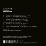 FAURE: PIANO MUSIC