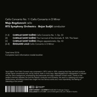 LALO: CELLO CONCERTO IN D MINOR / SAINT-SAENS: CELLO CONCERTO NO. 1