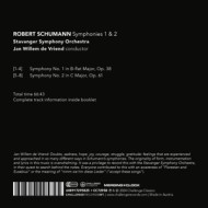 SCHUMANN SYMPHONIES 1 & 2