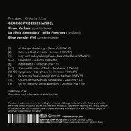 GEORGE FRIDERIC HANDEL: FREEDOM - ORATORIO ARIAS