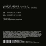 LUDWIG VAN BEETHOVEN: SONATAS OP. 2