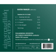 SYMPHONY NO.4/LIED VON DER ERDE