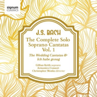 SOLO SOPRANO CANTATAS VOL.1: THE WEDDING CANTATAS