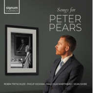 SONGS FOR PETER PEARS