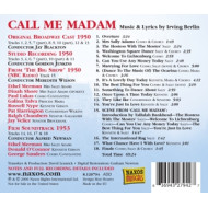 CALL ME MADAM