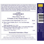 GODOWSKY: PIANO MUSIC VOL.15: 53 STUDIES ON THE CHOPIN ETUDES VOL.2
