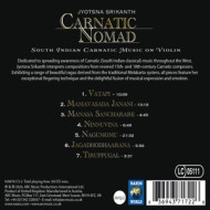 CARNATIC NOMAD - SOUTH INDIAN CARNATIC MUSIC ON VIOLIN