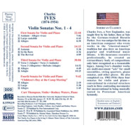VIOLIN SONATAS 1/4
