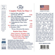 COMPLETE WORKS FOR FLUTE VOL.2