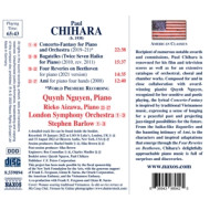 CHIHARA: CONCERTO-FANTASY FOR PIANO AND ORCHESTRA