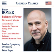 PETER BOYER: BALANCE OF POWER - ORCHESTRAL WORKS