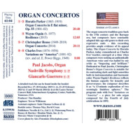 IVES & ROUSE: OQUIN, PARKER & ROUSE: ORGAN CONCERTOS