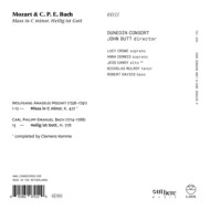MOZART: MASS IN C MINOR - C.P.E. BACH: HEILIG IST GOTT