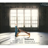 GINASTERA: HARP CONCERTO OP.25/VARIACIONES CONCERTANTES