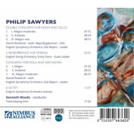 SAWYERS: DOUBLE CONCERTO FOR VIOLIN & CELLO