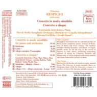 CONCERTO IN MODO MISOLIDI