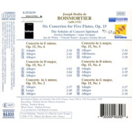FLUTE CONCERTS FOR 5 FLUT