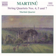 STRING QUARTETS NO.4,5 &