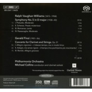 PLAYS AND CONDUCTS VAUGHAN WILLIAMS AND FINZI