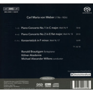 WEBER: COMPLETE WORKS FOR PIANO & ORCHESTRA