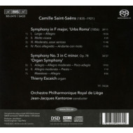 SAINT SAENS: SYMPHONIES NO. 3 ORGAN & URBS ROMA