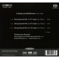 BEETHOVEN: STRING QUARTETS, OP. 18 NOS. 1-3