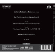 JOHANN SEBASTIAN BACH: THE WELL-TEMPERED CLAVIER, BOOK 2