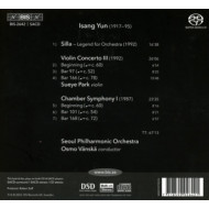 ISANG YUN: SILLA/VIOLIN CONCERTO III/CHAMBER SYMPHONY I