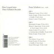 THREE SCHUBERT RECITALS