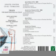 HAYDN/TOMASINI: TRIOS FOR BARYTON, VIOLA & CELLO