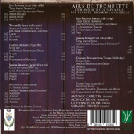 AIRS DE TROMPETTE: 17TH AND 18TH CENTURY MUSIC FOR TRUMPET, TROMBONE AND ORGAN