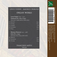 VIERNE, DURUFLE: ORGAN WORKS (SYMPHONY NO. 2, SUITE OP. 5)