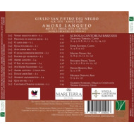 GIULIO SAN PIETRO DEL NEGRO: AMORE LANGUEO, MOTETS, PAVIA, 16TH CENTURY