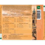 FERRONATI: SONATE A VIOLINO SOLO PER CAMERA OP.1 (1710) VOL.1
