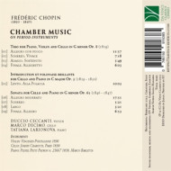 CHOPIN: CHAMBER MUSIC (ON PERIOD INSTRUMENTS)