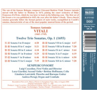 TWELVE TRIO SONATAS OP.1