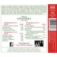 STRING QUARTETS