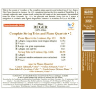 STRING TRIOS & PIANO QUARTETS VOL.2