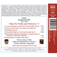 WORKS FOR VIOLIN & ORCHESTRA VOL.3