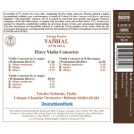 3 VIOLIN CONCERTOS