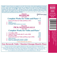 COMPLETE WORKS FOR VIOLIN & PIANO 2