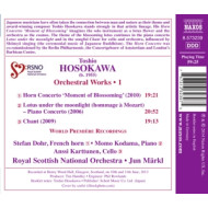 ORCHESTRAL WORKS 1