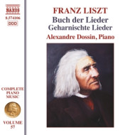 LISZT: COMPLETE PIANO MUSIC VOL.57: BUCH DER LIEDER