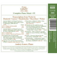 LISZT: TRANSCRIPTIONS